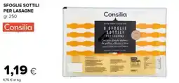 Tigre Consilia sfoglie sottili per lasagne offerta