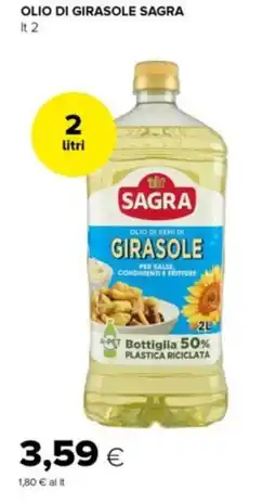 Tigre Olio di girasole SAGRA offerta
