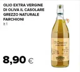 Tigre Olio extra vergine di oliva il casolare grezzo naturale FARCHIONI offerta