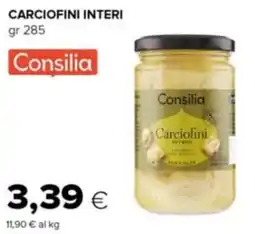Tigre Consilia carciofini interi offerta