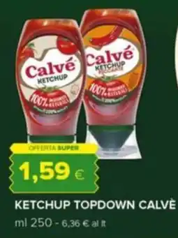Tigre Ketchup topdown CALVE offerta