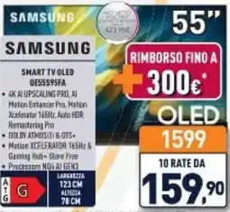 Unieuro Samsung smart TV qled offerta