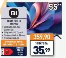 Unieuro Xiaomi SMART TV OLED 55APRO2 offerta