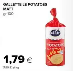 Tigre Gallette le potatoes MATT offerta