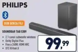 Unieuro PHILIPS SOUNDBAR TAB 5309 offerta