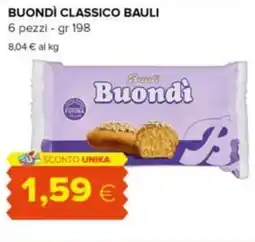 Tigre Buondì classico BAULI offerta