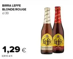 Tigre Birra leffe blonde/rouge offerta