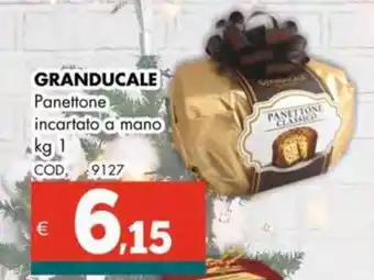 GRANDUCALE Panettone incartato a mano
