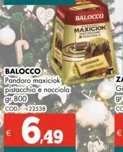 Altasfera BALOCCO Pandoro maxiciok pistacchio e nocciola offerta