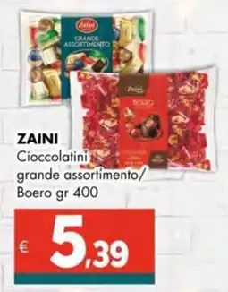 Altasfera ZAINI Cioccolatini grande assortimento/ Boero offerta