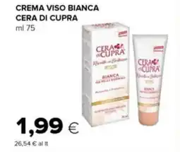 Tigre Crema viso bianca CERA DI CUPRA offerta