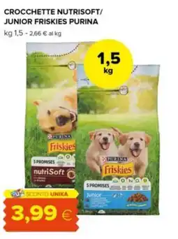Tigre Crocchette nutrisoft/ junior friskies PURINA offerta