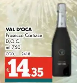 Altasfera VAL D'OCA Prosecco Cartizze D.O.C. offerta