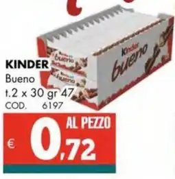 Altasfera KINDER Bueno offerta