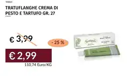 Prezzemolo e Vitale Tratuflanghe crema di pesto e tartufo offerta
