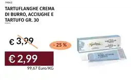 Prezzemolo e Vitale Tartuflanghe crema di burro, acciughe e tartufo offerta