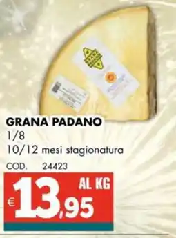 Altasfera GRANA PADANO 1/8 10/12 mesi offerta