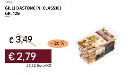 Prezzemolo e Vitale Gilli bastoncini classici offerta