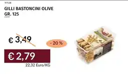 Prezzemolo e Vitale Gilli bastoncini olive offerta
