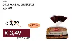 Prezzemolo e Vitale Gilli pane multicereali offerta