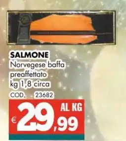 Altasfera SALMONE Norvegese baffa preaffettato offerta