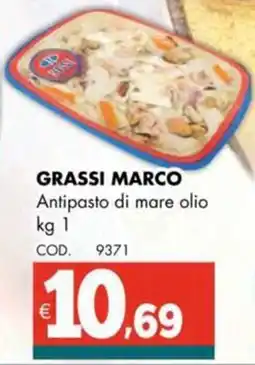 Altasfera GRASSI MARCO Antipasto di mare olio offerta