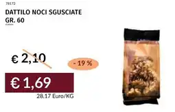 Prezzemolo e Vitale Dattilo noci sgusciate offerta