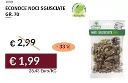 Prezzemolo e Vitale Econoce noci sgusciate offerta