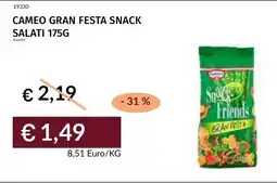 Prezzemolo e Vitale Cameo gran festa snack salati offerta
