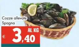 Altasfera Cozze allevate Spagna offerta
