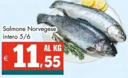 Altasfera Salmone Norvegese intero 5/6 offerta