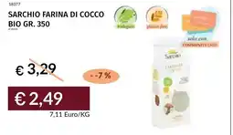 Prezzemolo e Vitale Sarchio farina di cocco bio offerta