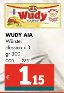 Altasfera Wudy aia würstel classico offerta