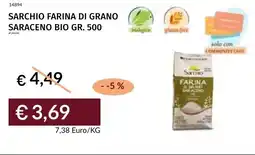 Prezzemolo e Vitale Sarchio farina di grano saraceno bio offerta