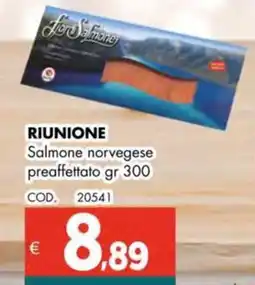 Altasfera RIUNIONE Salmone norvegese preaffettato offerta