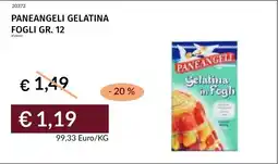 Prezzemolo e Vitale Paneangeli gelatina fogli offerta