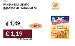 Prezzemolo e Vitale Paneangeli lievito istantaneo pizzaiolo x3 offerta