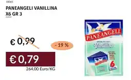 Prezzemolo e Vitale Paneangeli vanillina x6 offerta