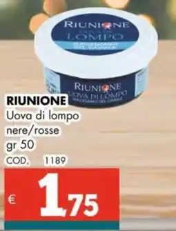 Altasfera RIUNIONE Uova di lompo nere/rosse offerta