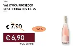 Prezzemolo e Vitale Val d'oca prosecco rose' extra dry offerta