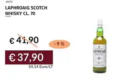 Prezzemolo e Vitale Laphroaig scotch whisky offerta