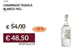 Prezzemolo e Vitale Casamigos tequila blanco offerta