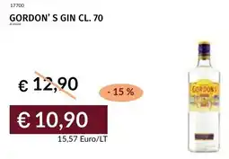 Prezzemolo e Vitale Gordon's gin offerta