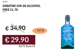 Prezzemolo e Vitale Sabatini gin 00 alcohol free offerta