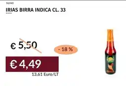 Prezzemolo e Vitale Irias birra indica offerta