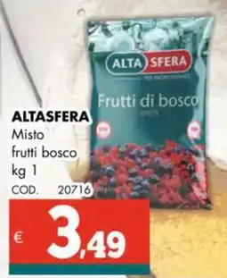 Altasfera ALTASFERA Misto frutti bosco offerta