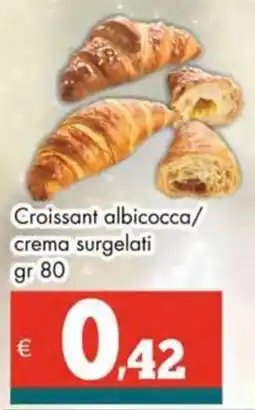 Altasfera Croissant albicocca/ crema surgelati offerta