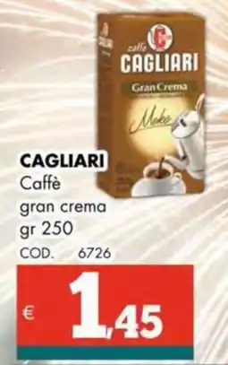Altasfera CAGLIARI Caffè gran crema offerta