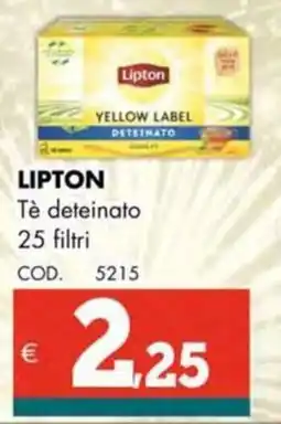 Altasfera LIPTON Tè deteinato offerta