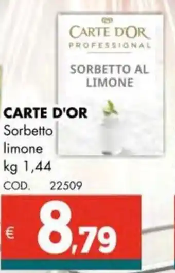 Altasfera CARTE D'OR Sorbetto limone offerta